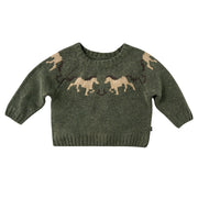 Baby Boys Olive Sweater tops Modern Moments™ by Gerber® 