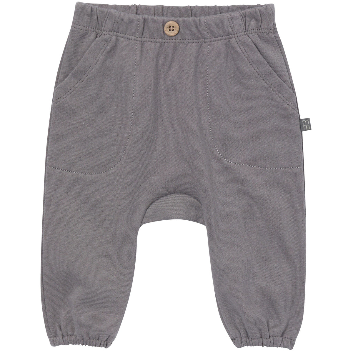 2-Pack Baby Boys Pewter/Charcoa Harem Pants Modern Moments™ by Gerber® 