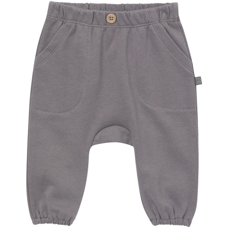 2-Pack Baby Boys Pewter/Charcoal Harem Pants