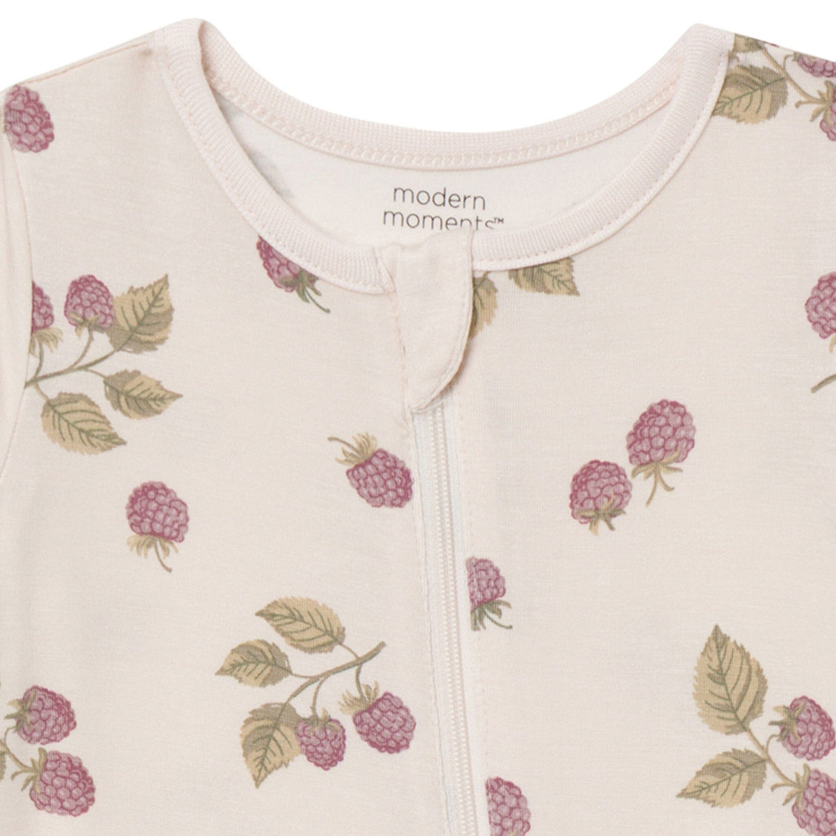 2-Pack Baby Girls Oatmeal Blackberries/Quail Footless Romper Sleepwear Modern Moments™ by Gerber® 