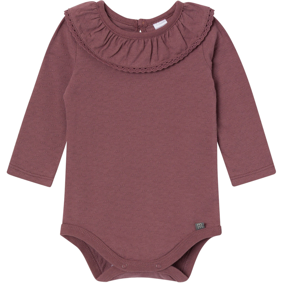 2-Pack Baby Girls Pale Mauve Ruffled Collar Bodysuit Outfits & Sets Modern Moments™ by Gerber® 