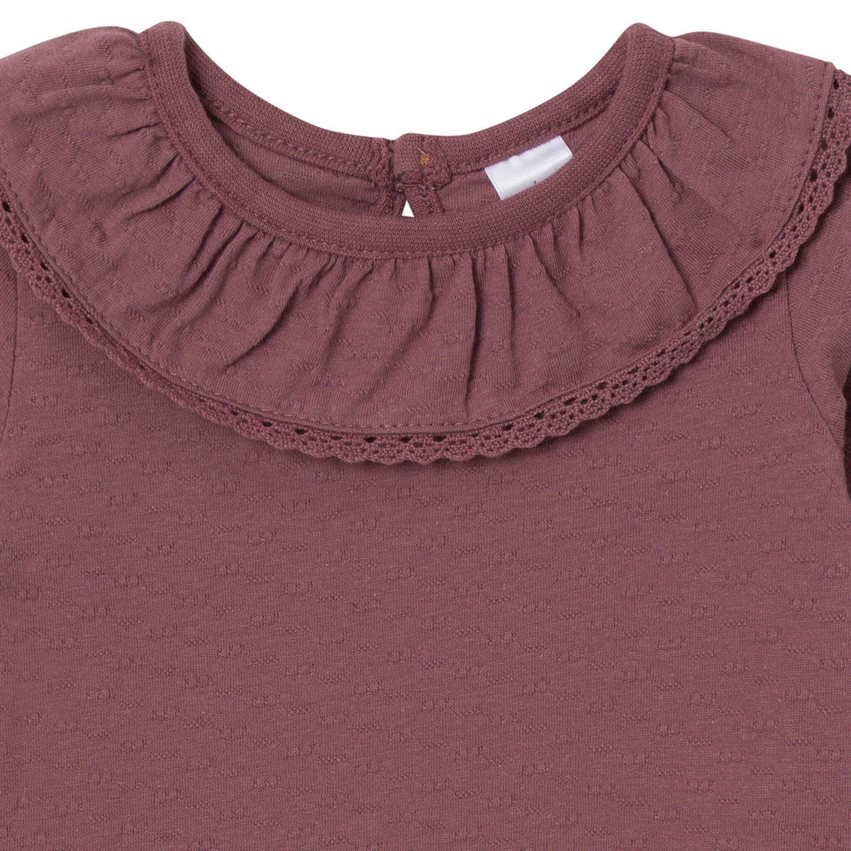2-Pack Baby Girls Pale Mauve Ruffled Collar Bodysuit Outfits & Sets Modern Moments™ by Gerber® 