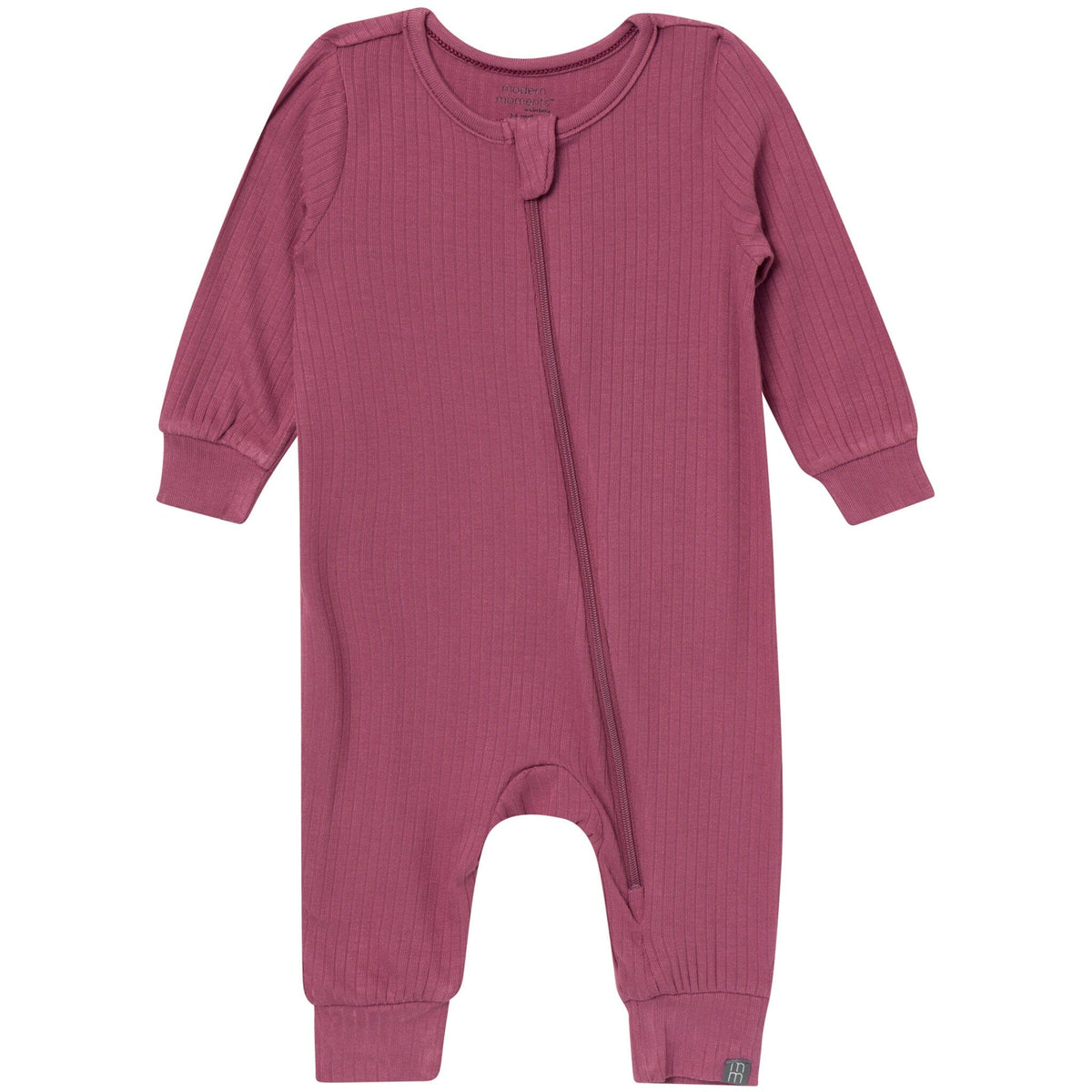 2-Pack Baby Girls Stone Rose/Renaissance Rose Footless Romper Sleepwear Modern Moments™ by Gerber® 