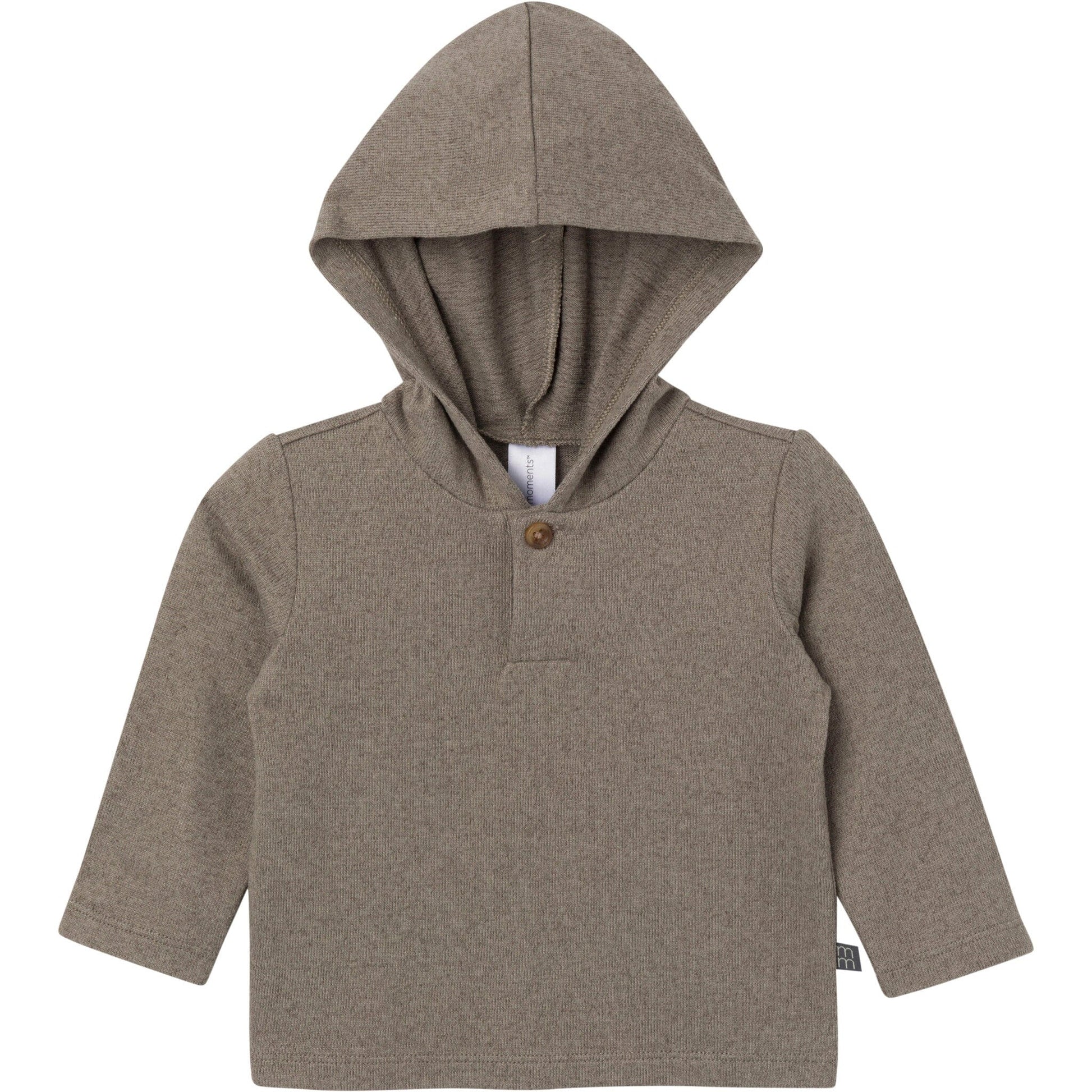 2-Piece Baby Boys Brown Heather Hooded Brushed Hacci Set Outfits & Sets Modern Moments™ by Gerber® 