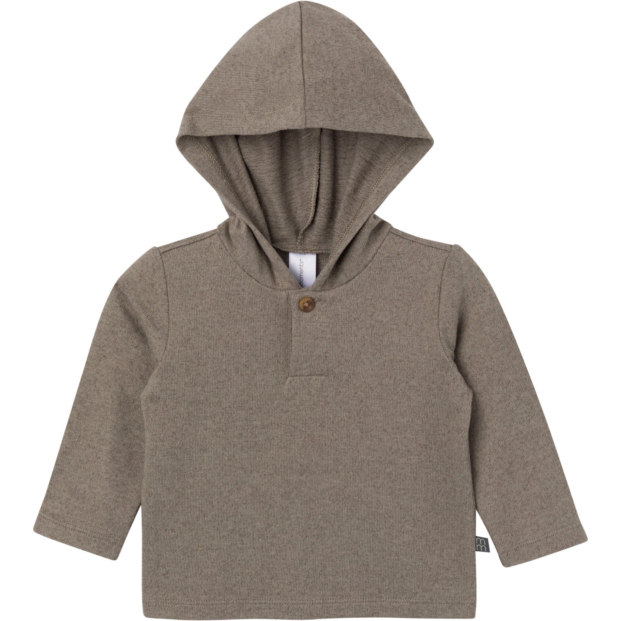2-Piece Baby Boys Brown Heather Hooded Brushed Hacci Set Outfits & Sets Modern Moments™ by Gerber® 