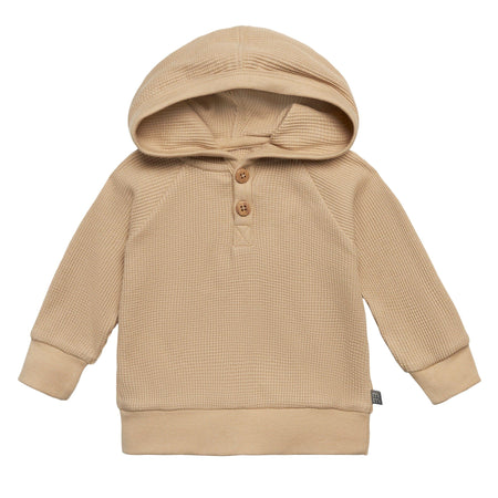 2-Piece Baby Neutral Lt Tan Hoodie and Pant Set