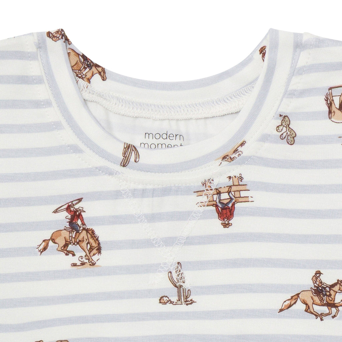 2-Piece Baby Boys Cowboy Snug Fit Pajama Sleepwear Modern Moments™ by Gerber® 