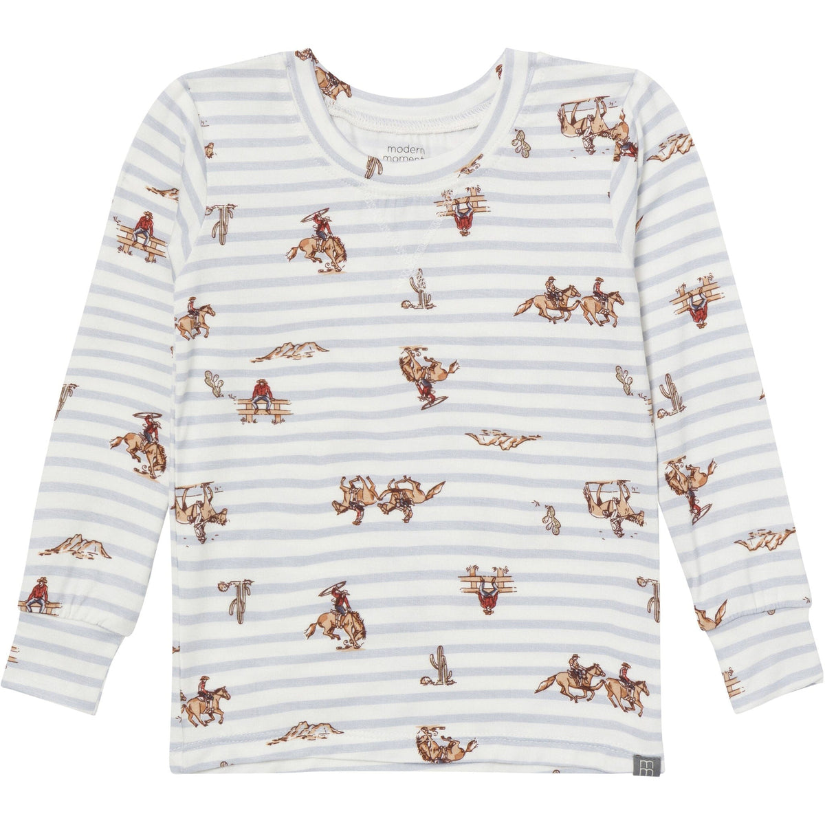 2-Piece Baby Boys Cowboy Snug Fit Pajama Sleepwear Modern Moments™ by Gerber® 