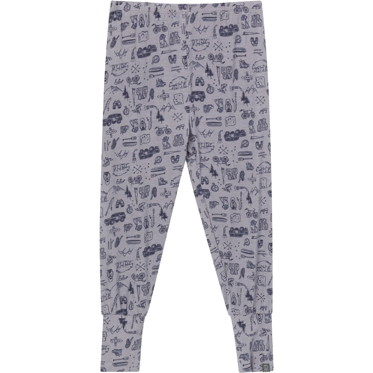 2-Piece Baby Boys Moody Blue Snug Fit Pajama Sleepwear Modern Moments™ by Gerber® 