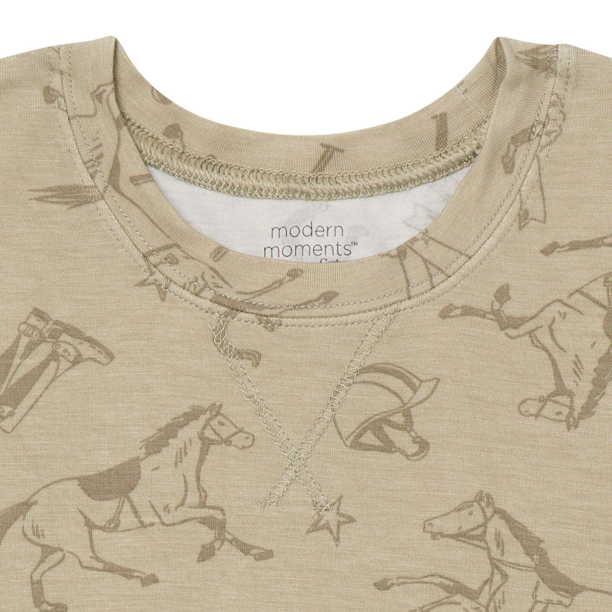 2-Piece Baby Boys Moss Snug Fit Pajama Sleepwear Modern Moments™ by Gerber® 