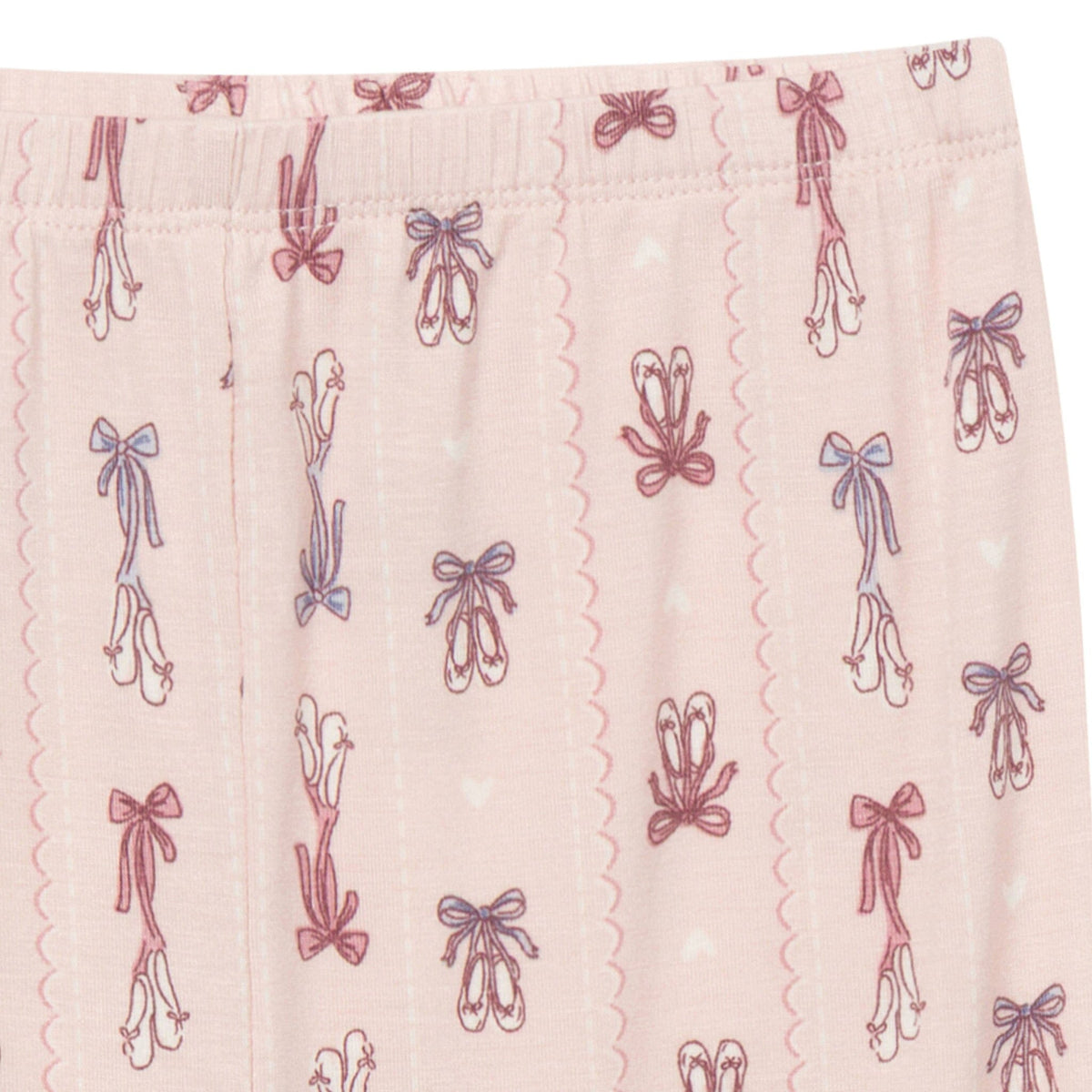 2-Piece Baby Girls Ballerina Pink Snug Fit Pajama Sleepwear Modern Moments™ by Gerber® 