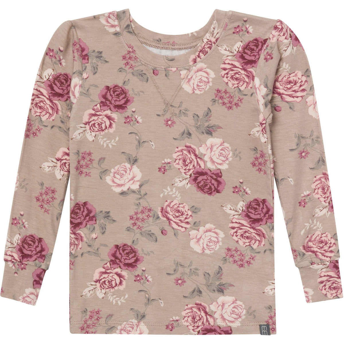 2-Piece Baby Girls Stone Rose Snug Fit Pajama Sleepwear Modern Moments™ by Gerber® 