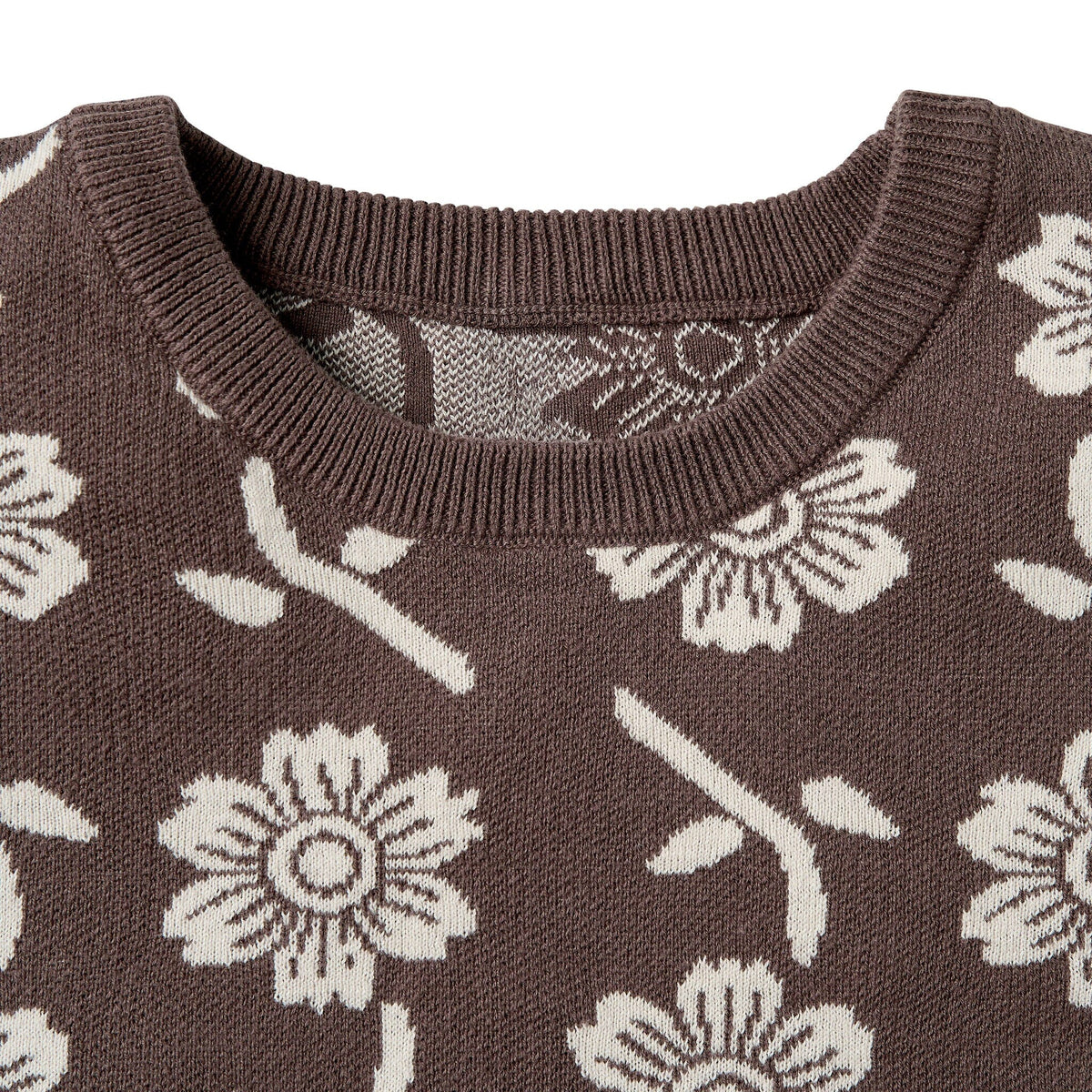 2-Piece Infant & Toddler Girls Cacao Jacquard Sweater & Pant Set Outfits & Sets Modern Moments™ by Gerber® 