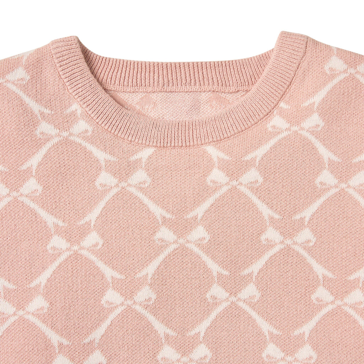 2-Piece Infant & Toddler Girls Dusty Rose Jacquard Sweater & Pant Set Outfits & Sets Modern Moments™ by Gerber® 