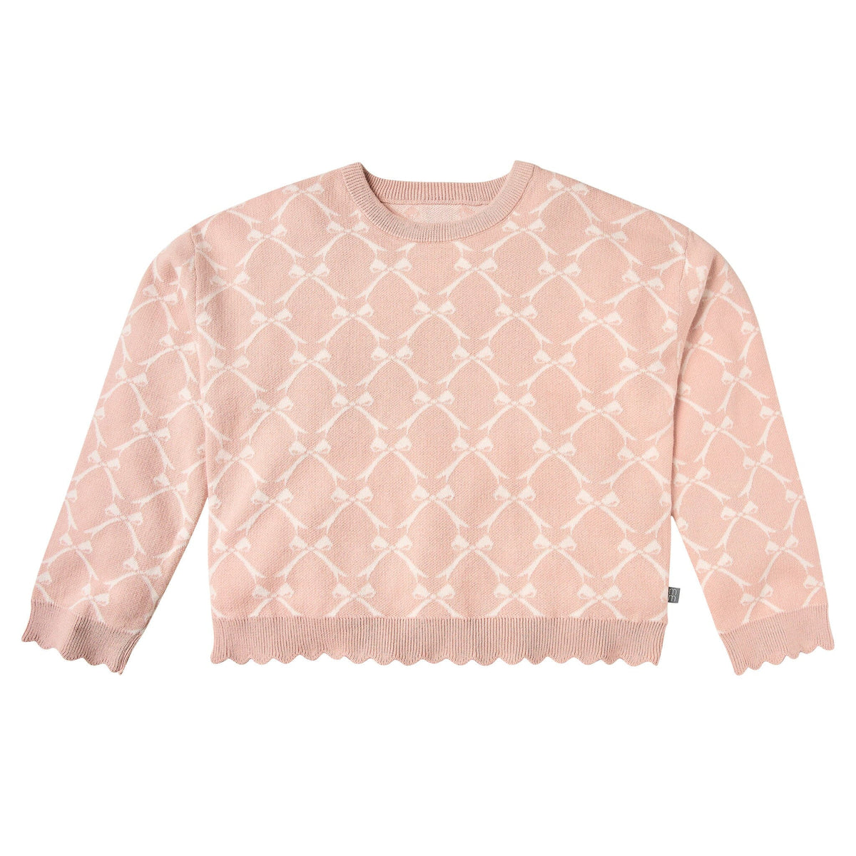 2-Piece Infant & Toddler Girls Dusty Rose Jacquard Sweater & Pant Set Outfits & Sets Modern Moments™ by Gerber® 
