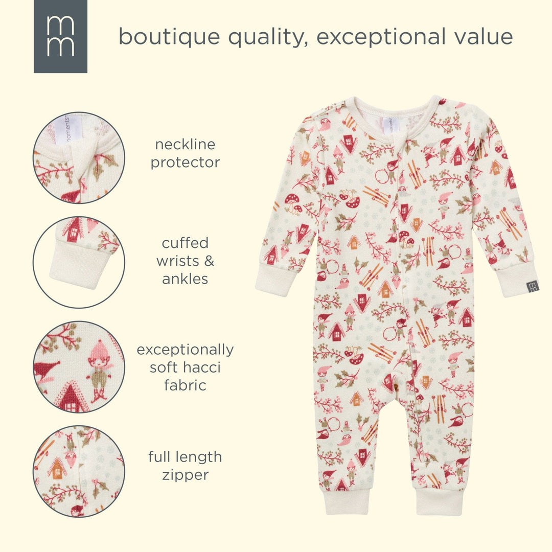 Girls Winter Joy Snug Fit Footless Pajamas sleepwear modern moments™ by Gerber® 