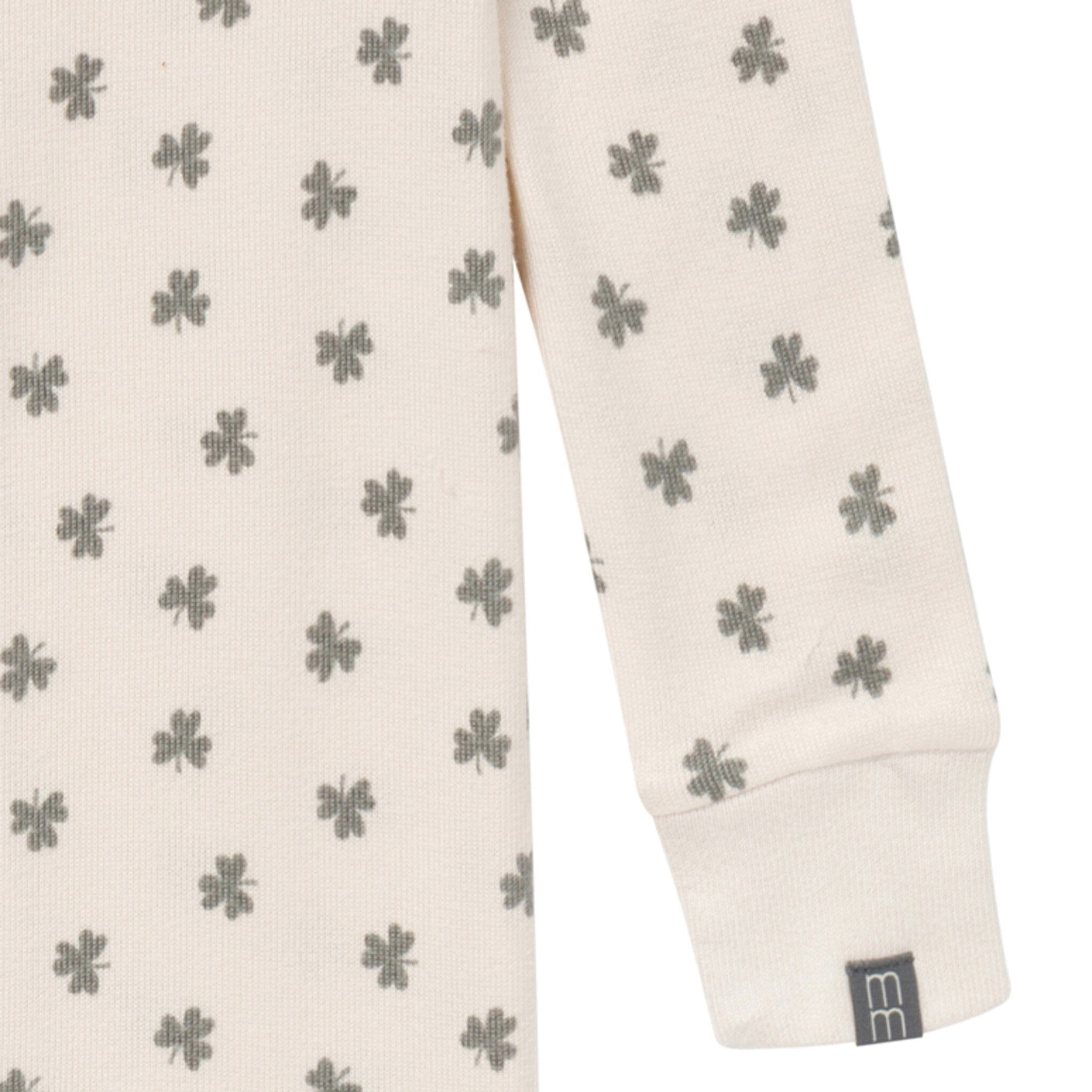 Baby & Toddler Neutral Beige Shamrock Tight Fitting Footless Pajamas sleepwear Modern Moments™ by Gerber® 