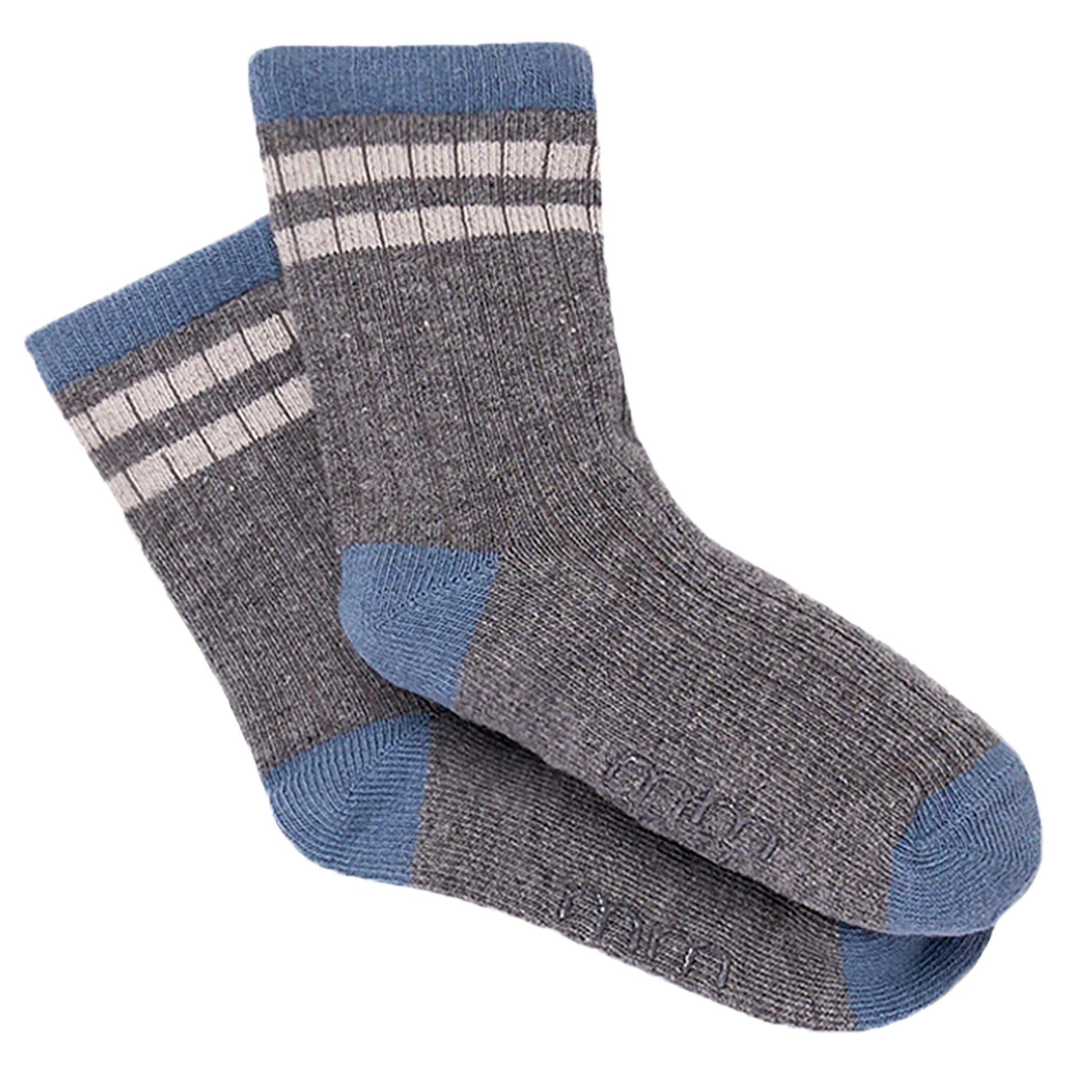 2-Pack Toddler Boys Grey Heather Athletic Colorblock Socks socks modern moments™ by Gerber® 