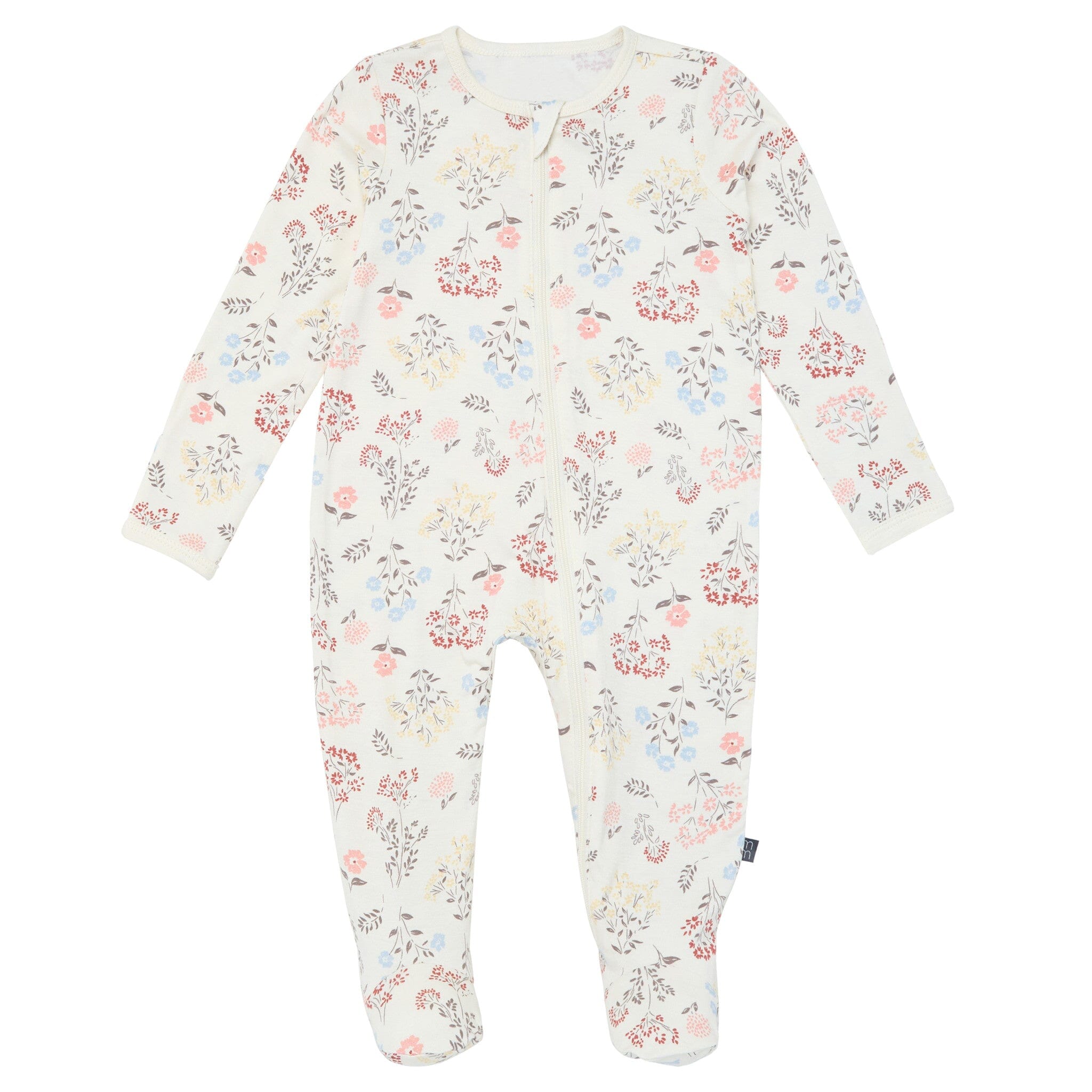 2-Pack Baby Girls Ivory Wildflower Sleep 'N Play With Mittens sleepwear Modern Moments™ by Gerber® 