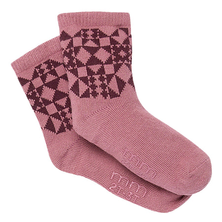 2-Pack Toddler Girls Rose Knit Socks