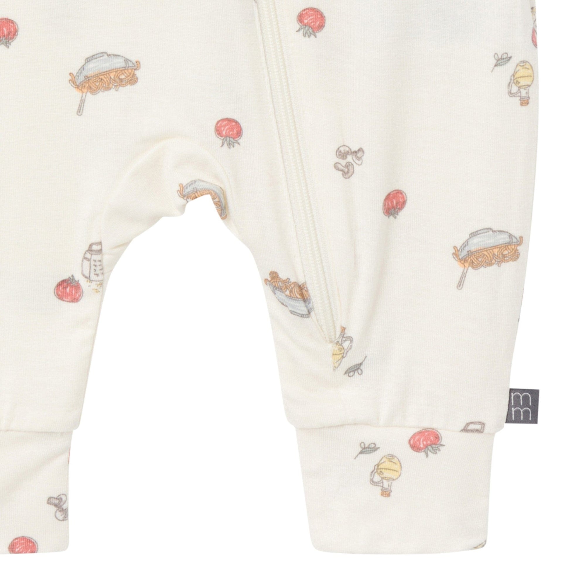 2-Pack Baby Neutral Ivory Pasta Dinner Footless Coveralls sleepwear Modern Moments™ by Gerber® 