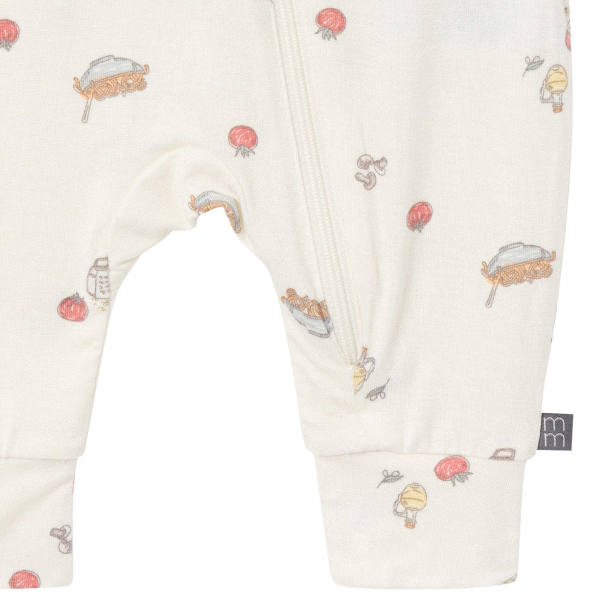 2-Pack Baby Neutral Ivory Pasta Dinner Footless Coveralls sleepwear Modern Moments™ by Gerber® 
