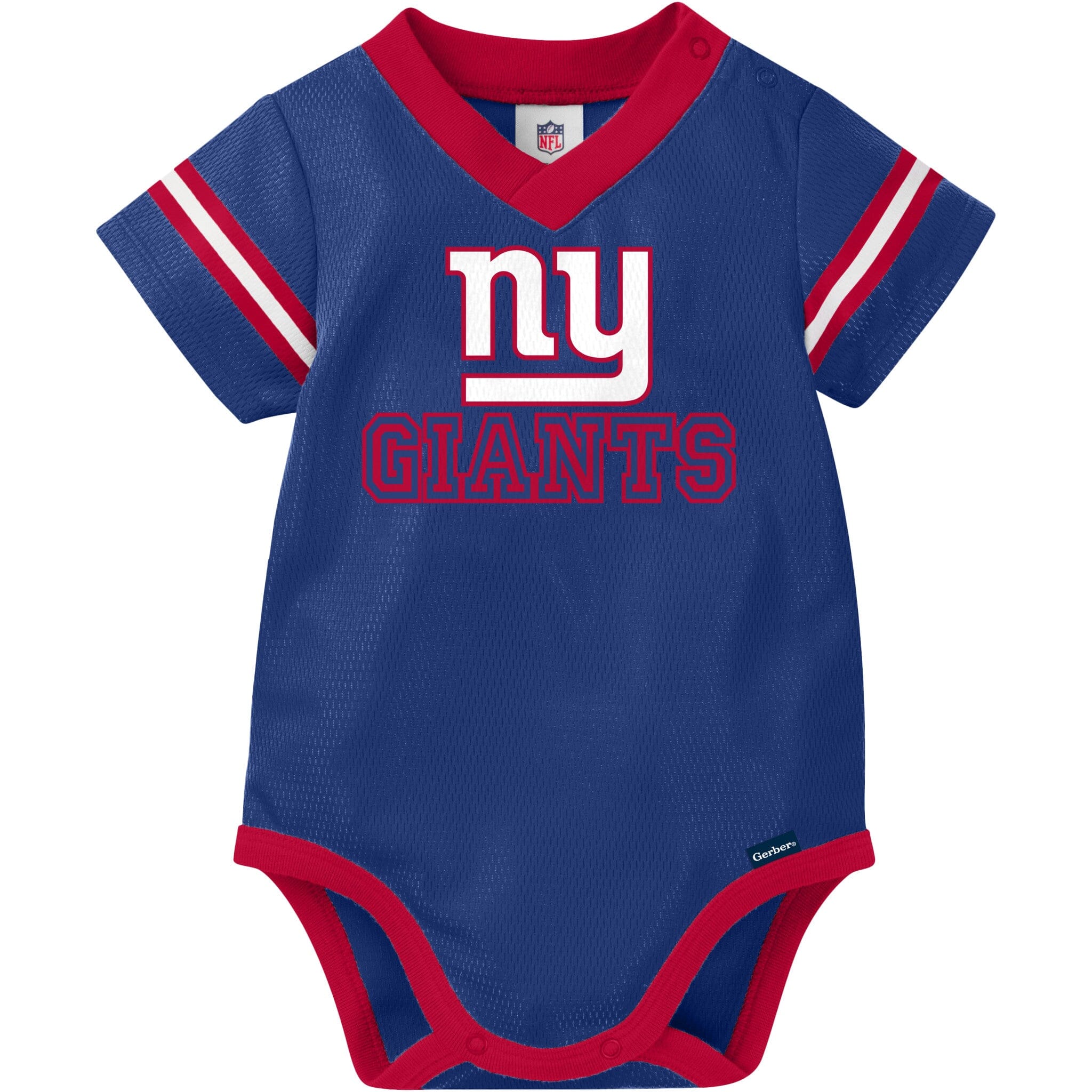 Baby Boys New York Giants Short Sleeve Jersey Bodysuit – Gerber