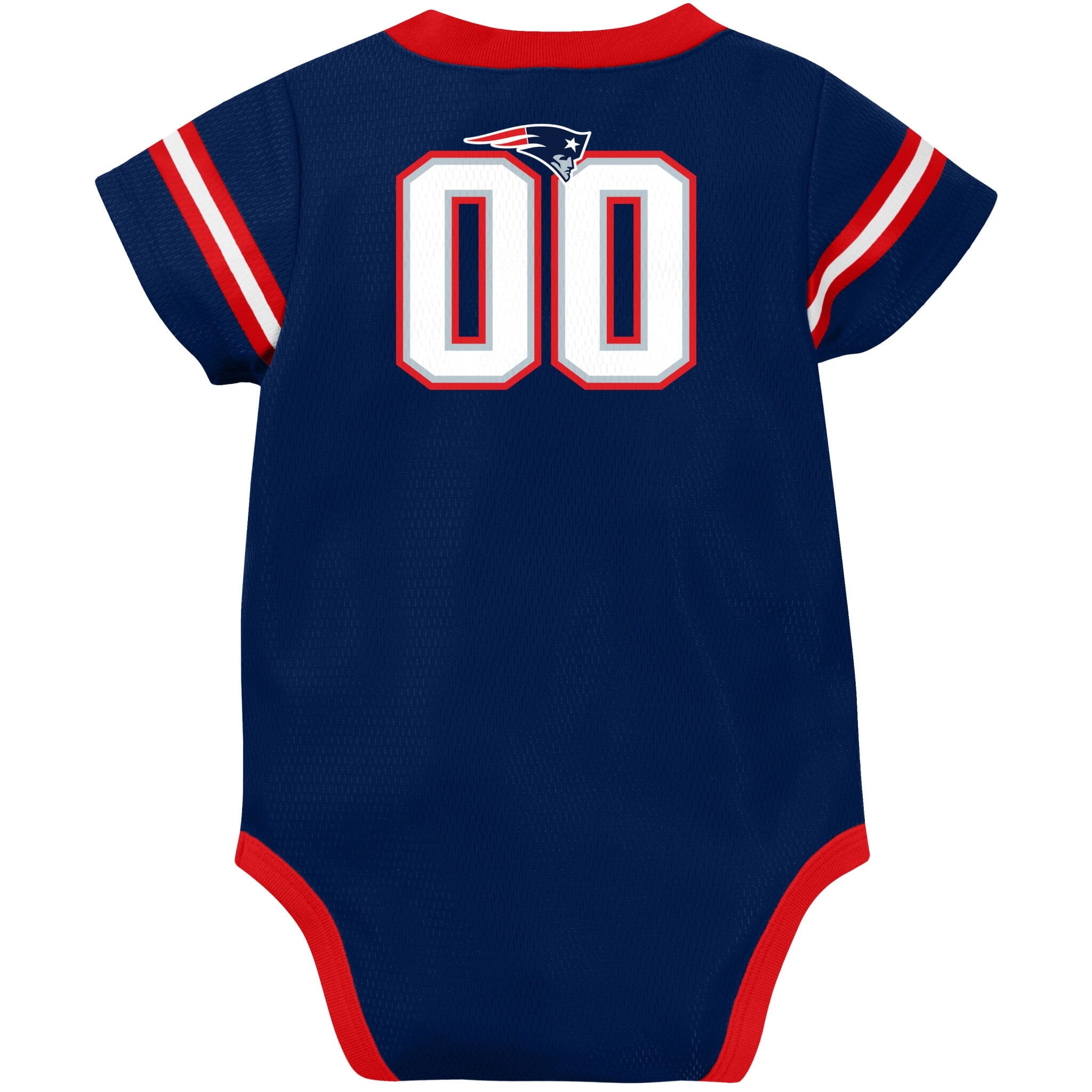 Baby Boys New England Patriots Short Sleeve Jersey Bodysuit NFL NFL 