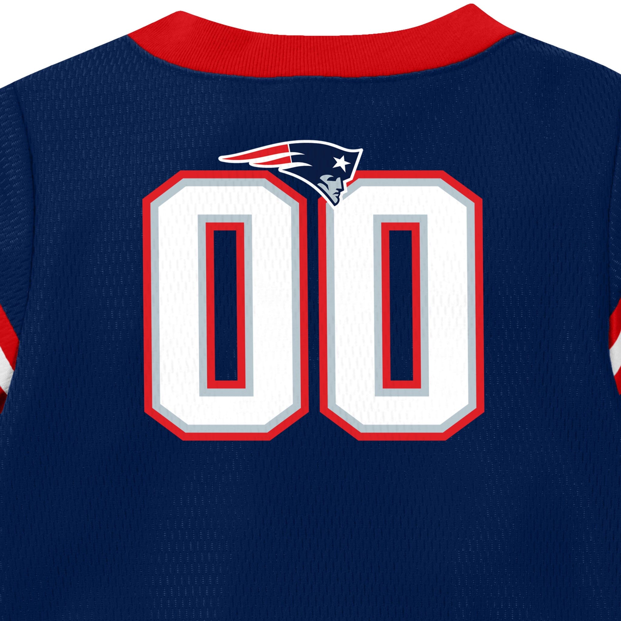 Baby Boys New England Patriots Short Sleeve Jersey Bodysuit NFL NFL 