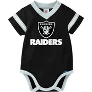 Baby Boys Las Vegas Raiders Jersey Short Sleeve Bodysuit NFL NFL 