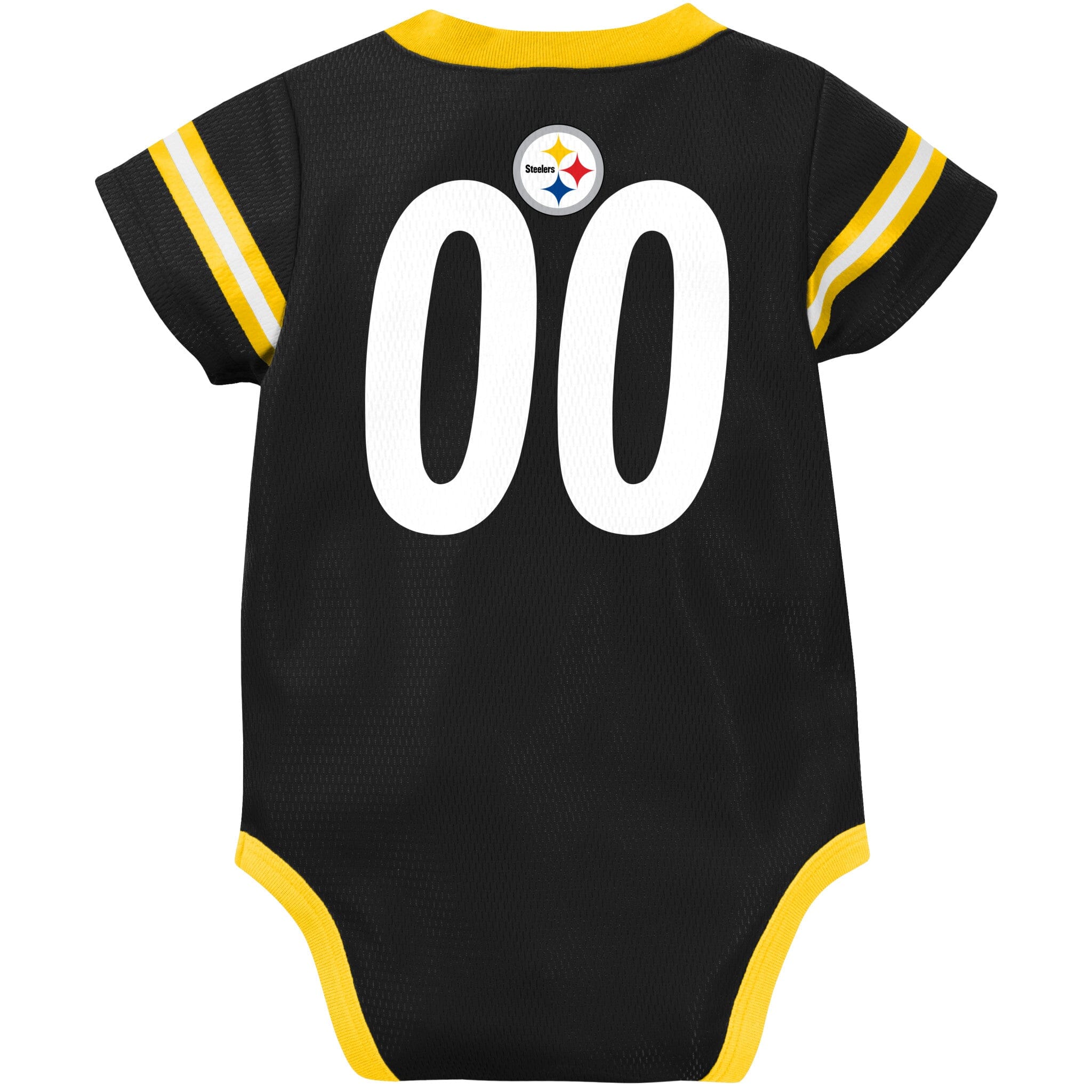 Baby Boys Pittsburgh Steelers Short Sleeve Jersey Bodysuit NFL NFL 