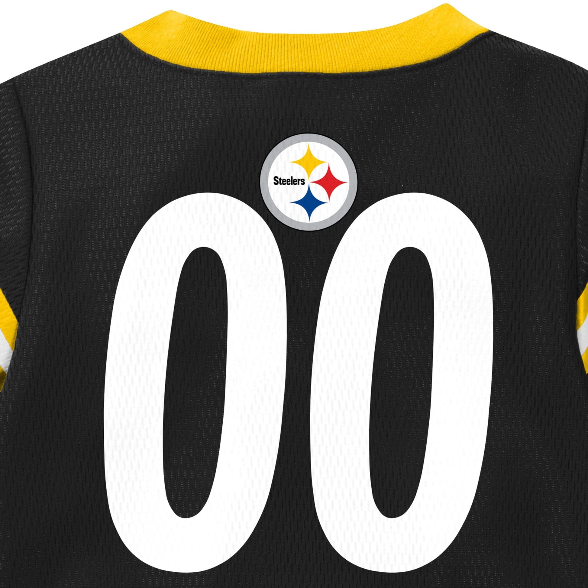 Baby Boys Pittsburgh Steelers Short Sleeve Jersey Bodysuit NFL NFL 