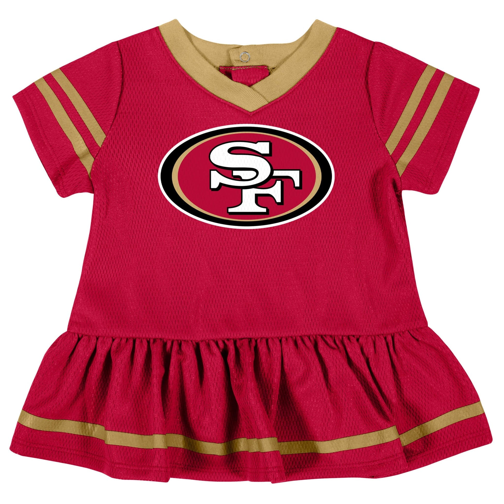 Baby Girls San Francisco 49ers Dress & Diaper Cover Set NFL NFL 