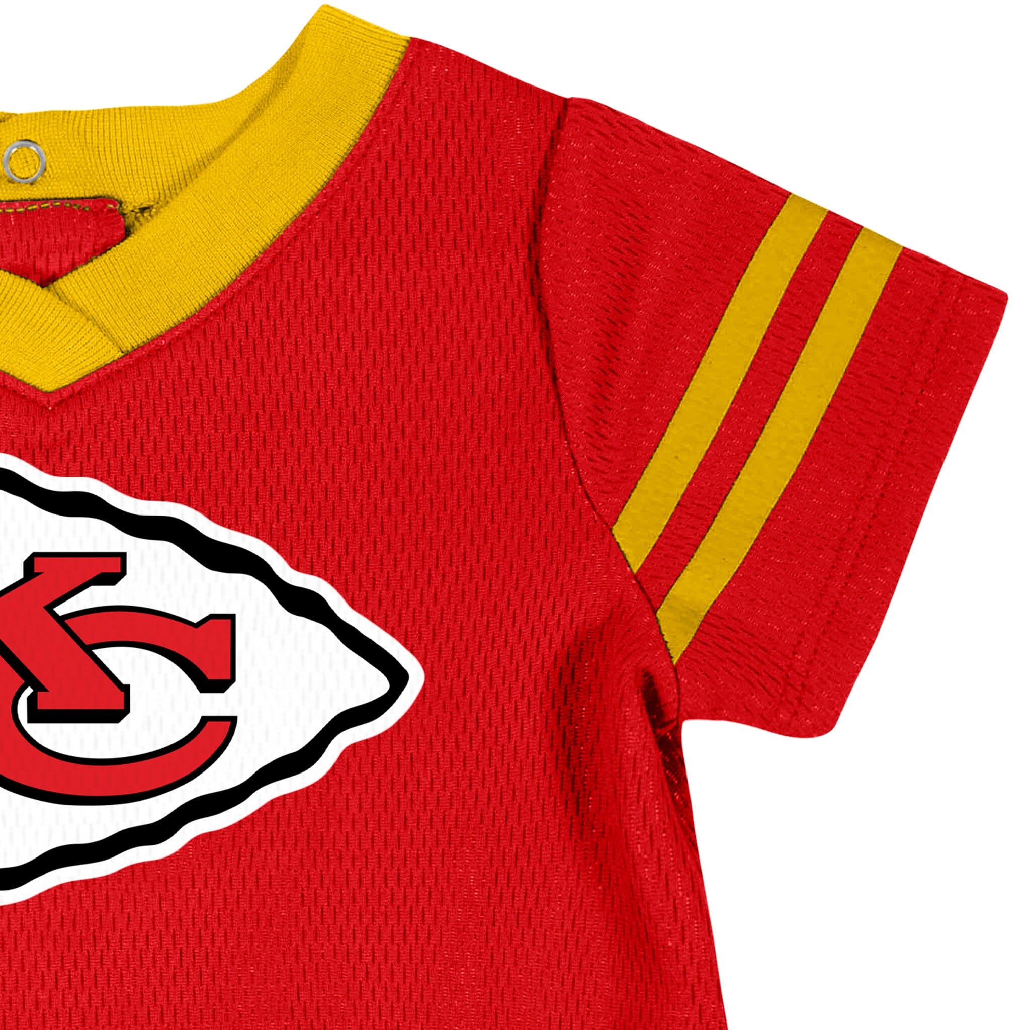 Baby Girls Kansas City Chiefs Dress & Diaper Cover Set NFL NFL 