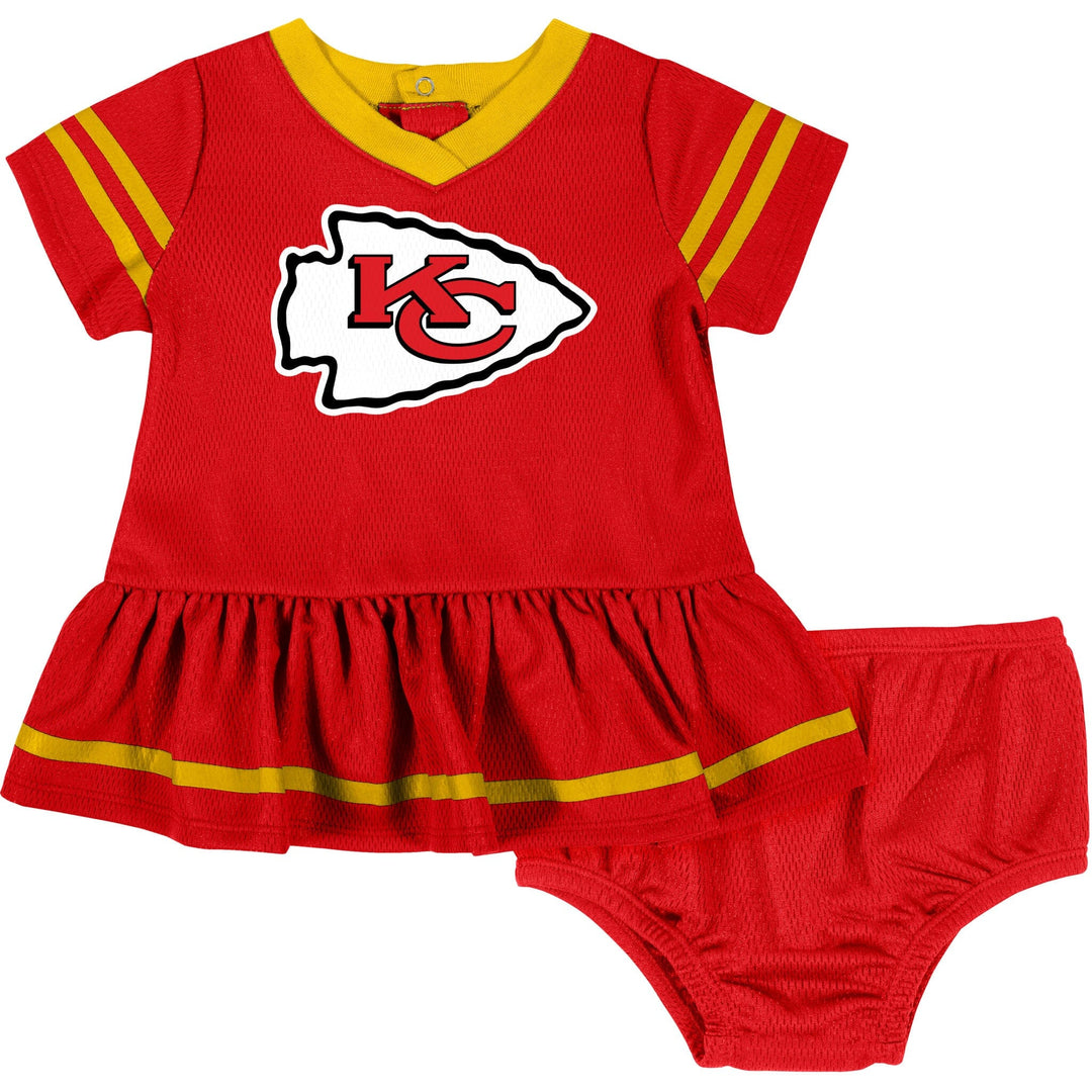 Baby Girls Kansas City Chiefs Cheerleader Outfit Set Gerber