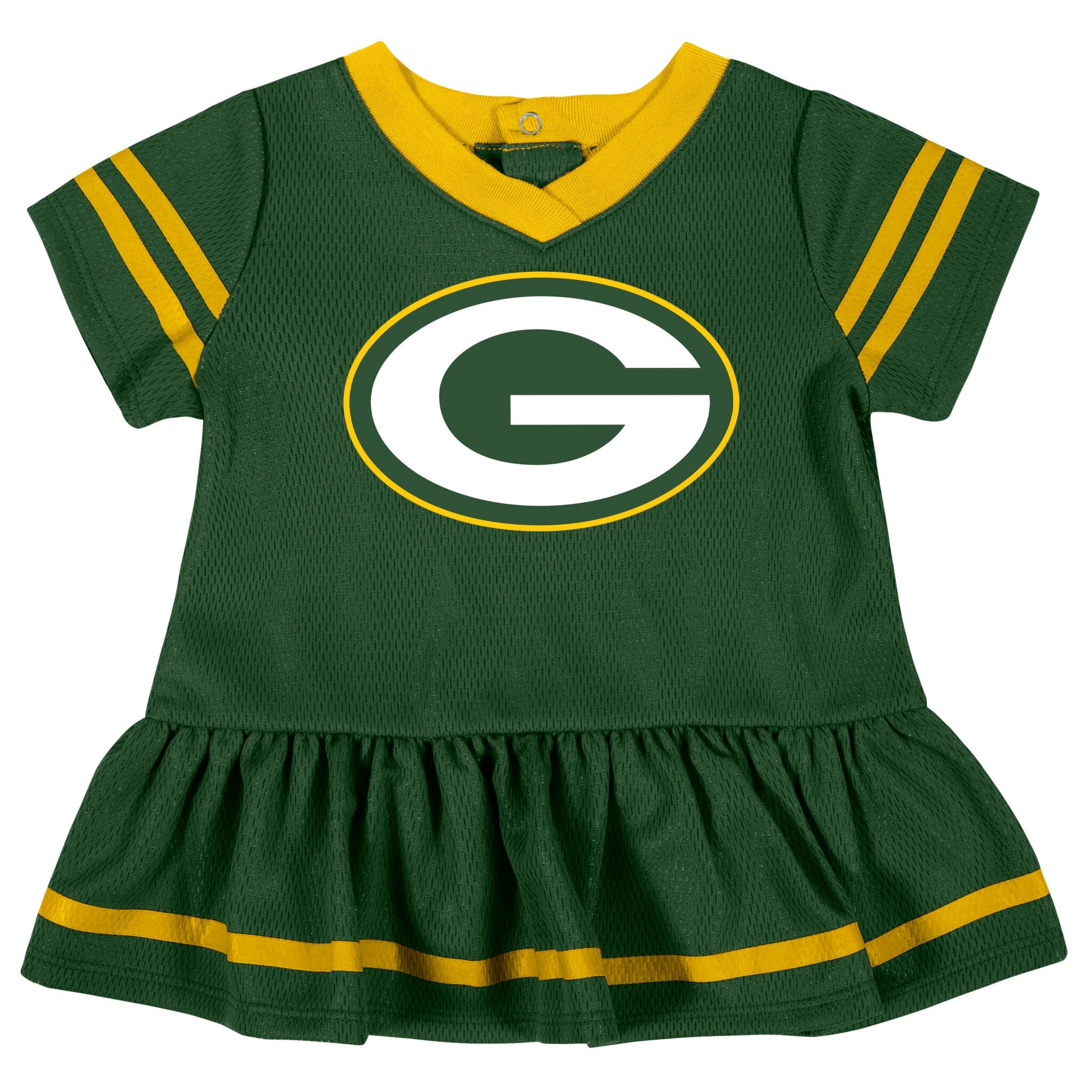 Baby Girls Green Bay Packers Cheerleader Dress and Diaper Cover Set NFL NFL 