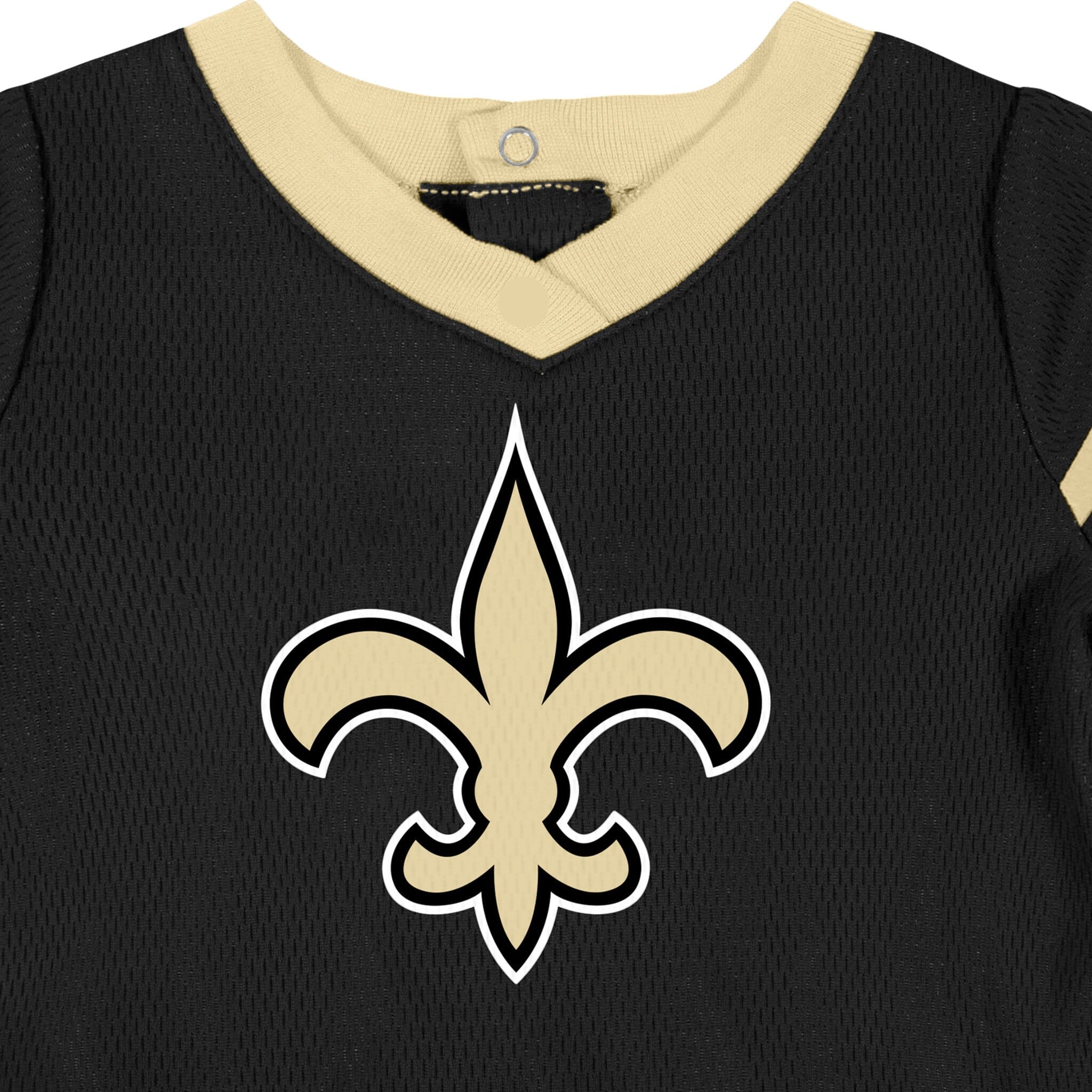 Baby Girls New Orleans Saints Cheerleader Dress and Diaper Cover Set NFL NFL 