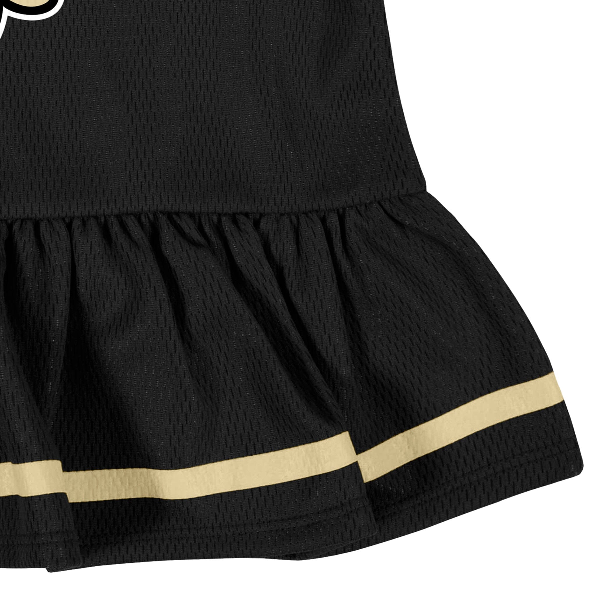 Baby Girls New Orleans Saints Cheerleader Dress and Diaper Cover Set NFL NFL 