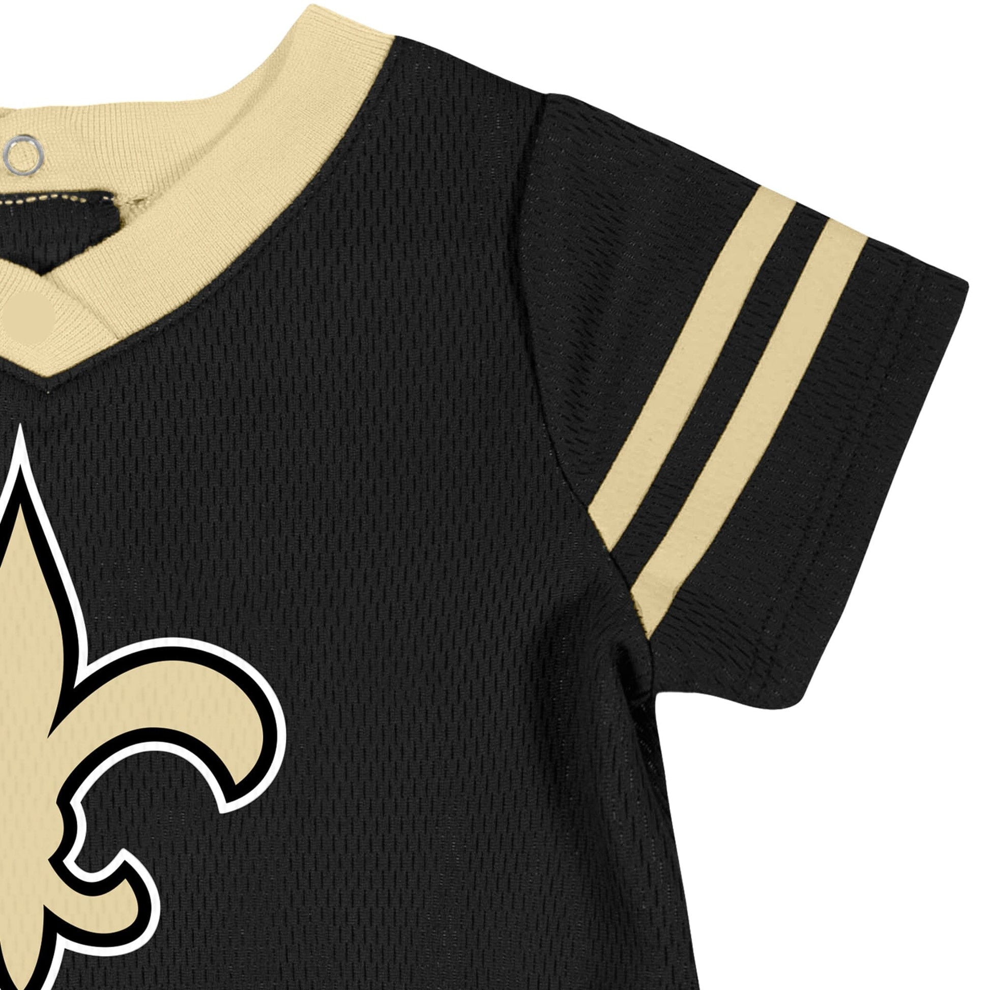 Baby Girls New Orleans Saints Cheerleader Dress and Diaper Cover Set NFL NFL 