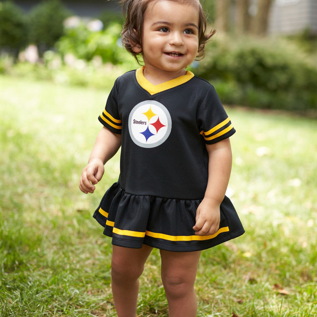Nfl Jersey Girls Pittsburgh Steelers Jersey 2-Piece Baby Girls