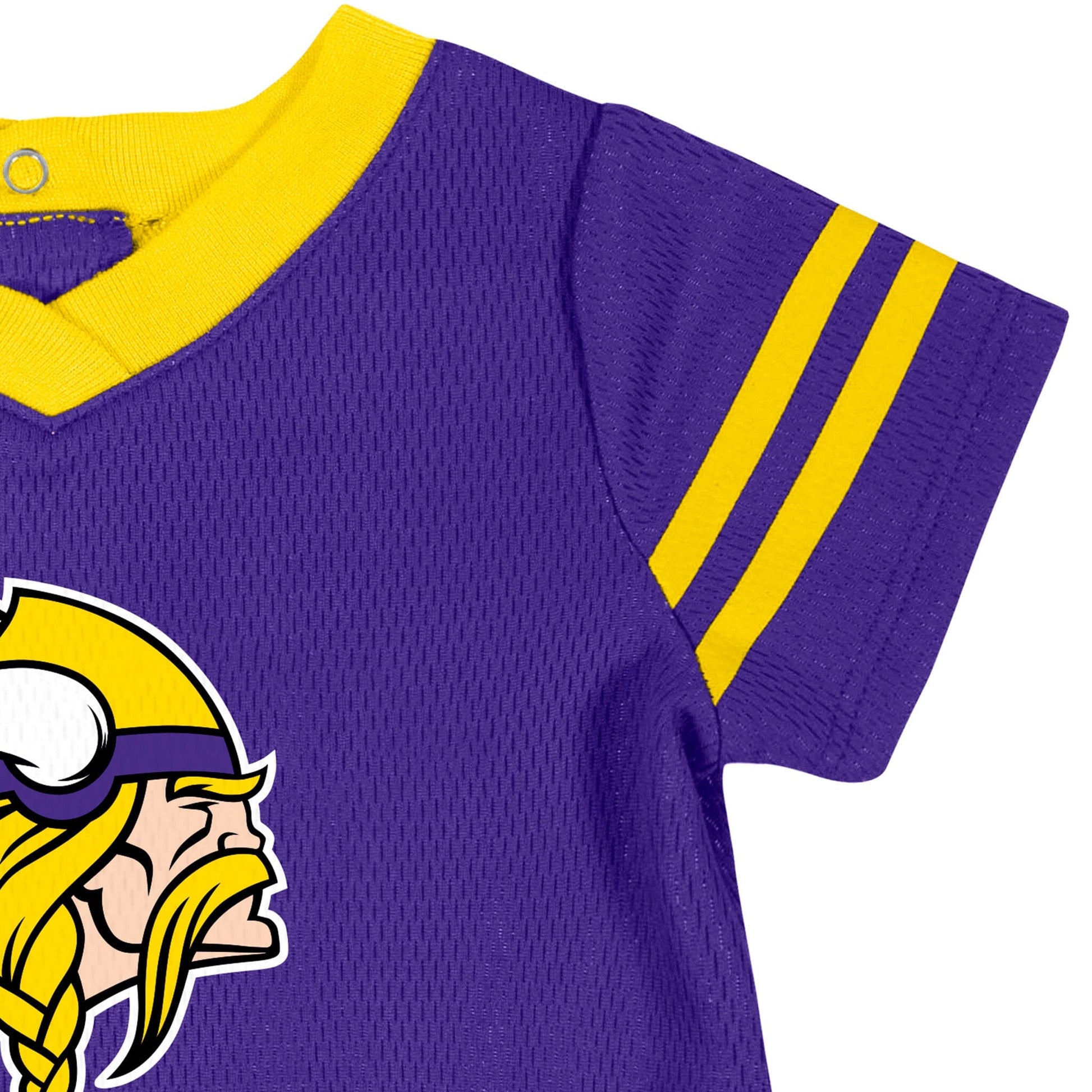 Baby Girls Minnesota Vikings Cheerleader Dress and Diaper Cover Set NFL NFL 