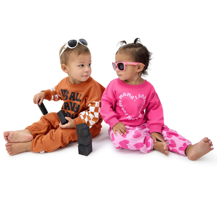 2-Piece Baby Boys It'S All Gravy Sweatshirt Set outfits Onesies® Brand 