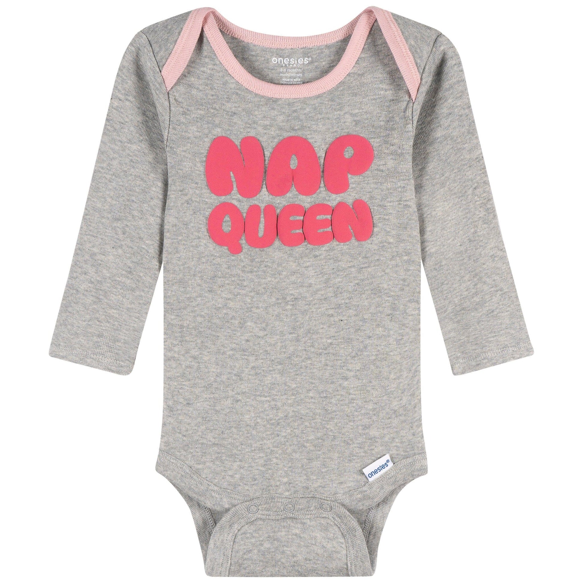 4-Piece Baby Girls Nap Queen Onesies® Bodysuits and Pants outfits Gerber® 