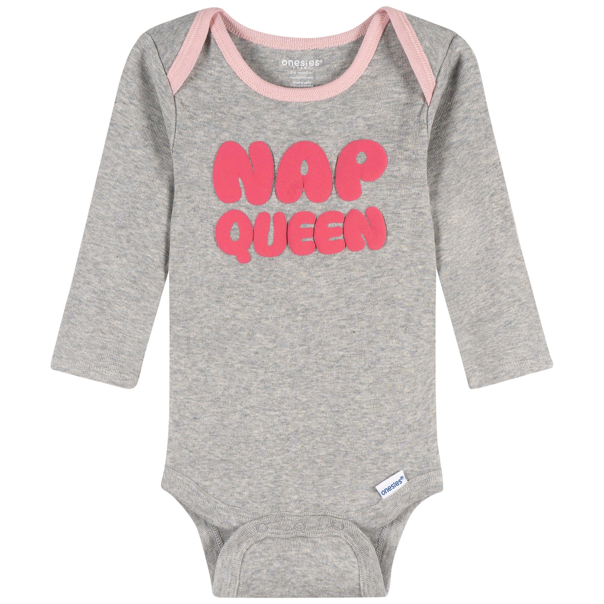 4-Piece Baby Girls Nap Queen Onesies® Bodysuits and Pants outfits Gerber® 