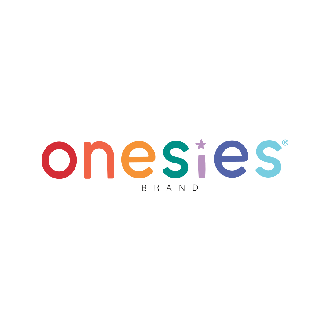 The logo for 'onesies BRAND'