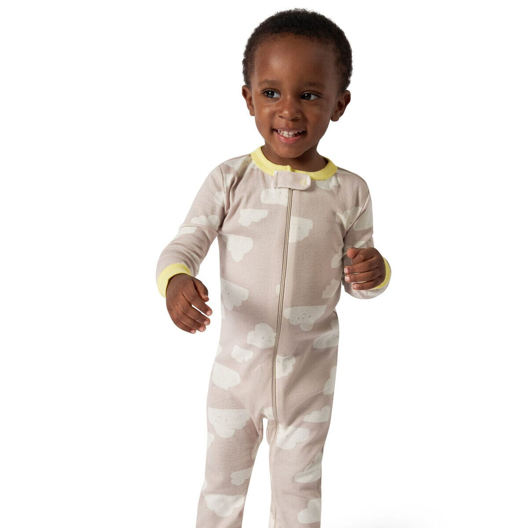 3-Pack Baby Neutral Goodnight Footless Pajamas sleepwear Onesies® Brand 