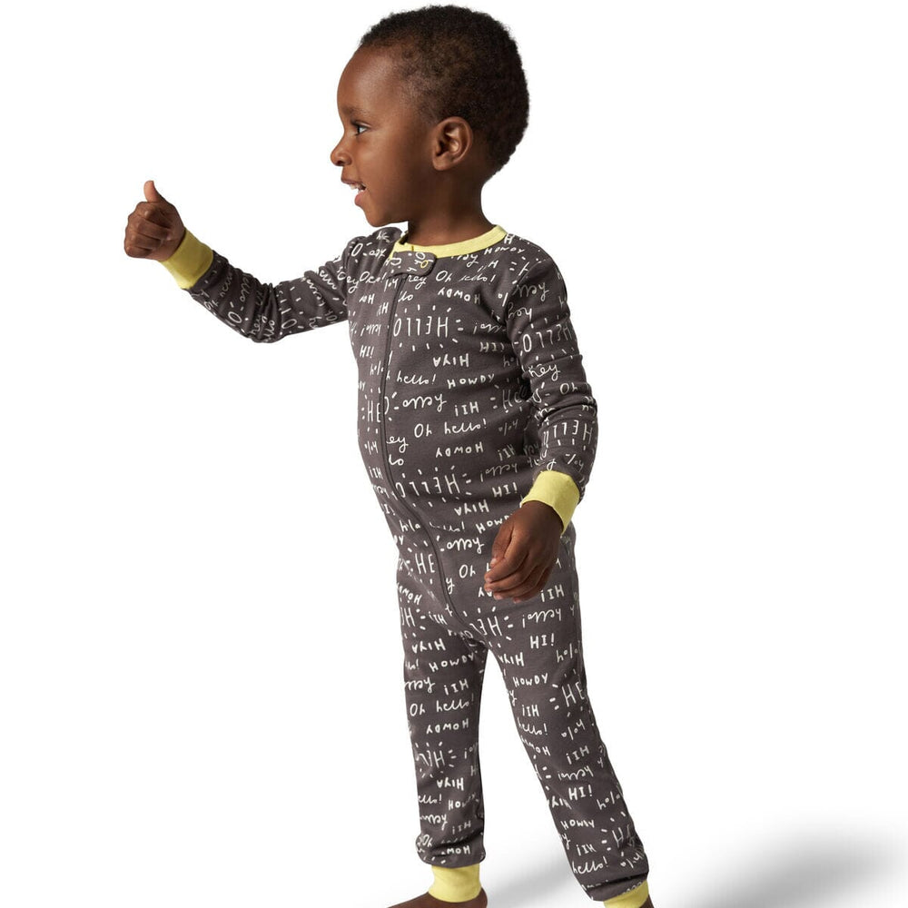 3-Pack Baby Neutral Goodnight Footless Pajamas sleepwear Onesies® Brand 