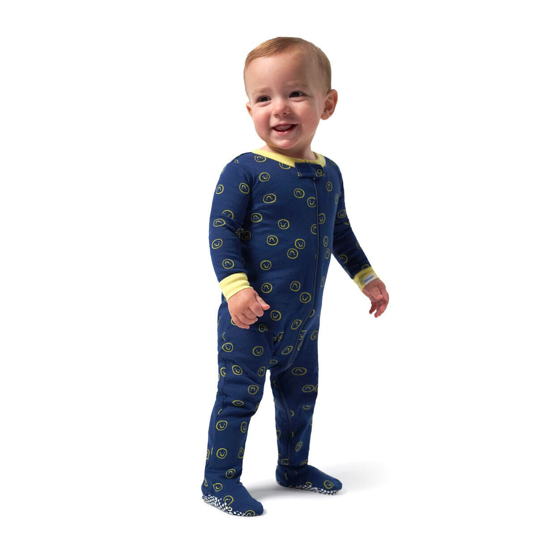 4-Pack Baby Boys Gators Snug Fit Footed Pajamas sleepwear Onesies® Brand 