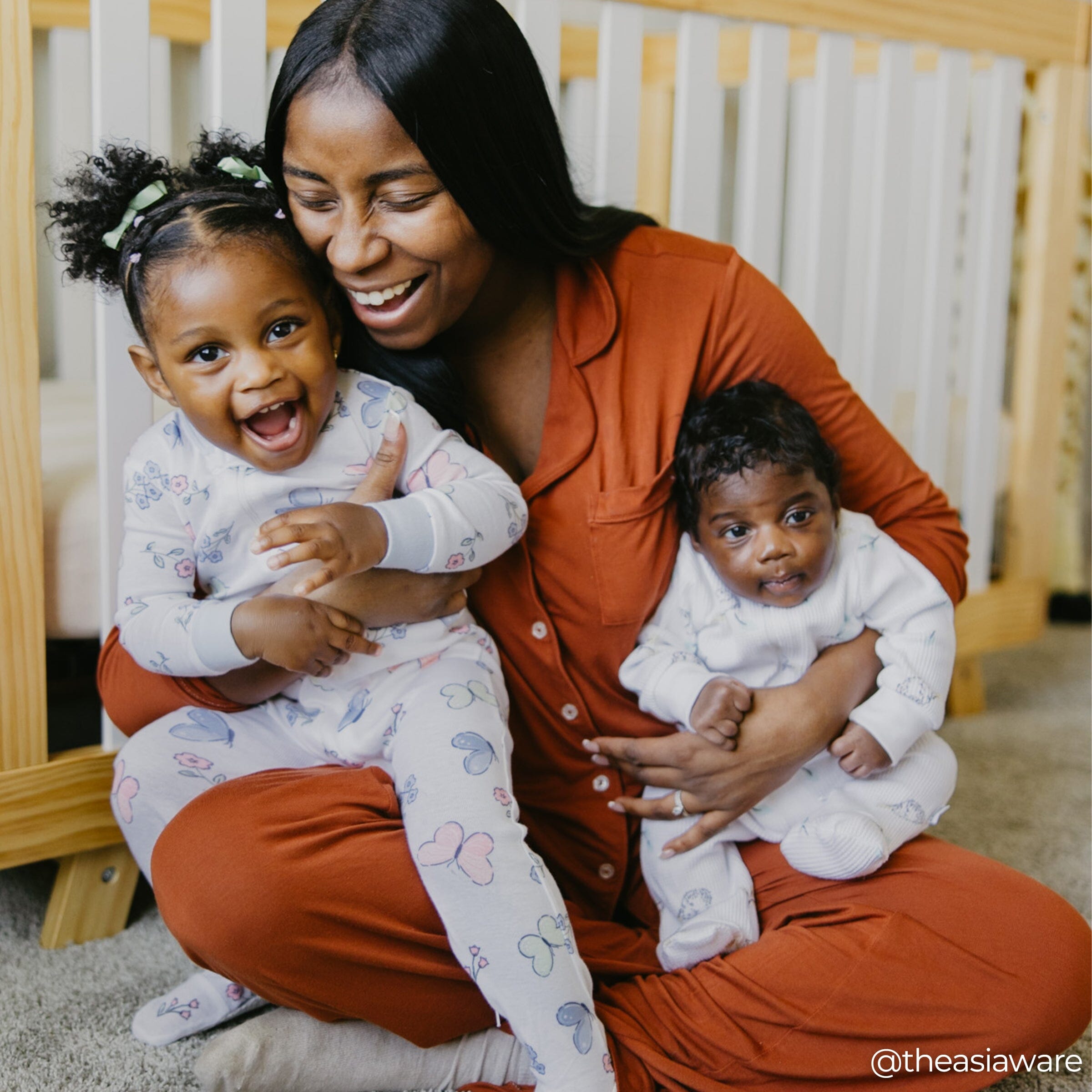 4-Pack Baby & Toddler Girls Butterflies Snug Fit Footed Pajamas sleepwear Gerber® 