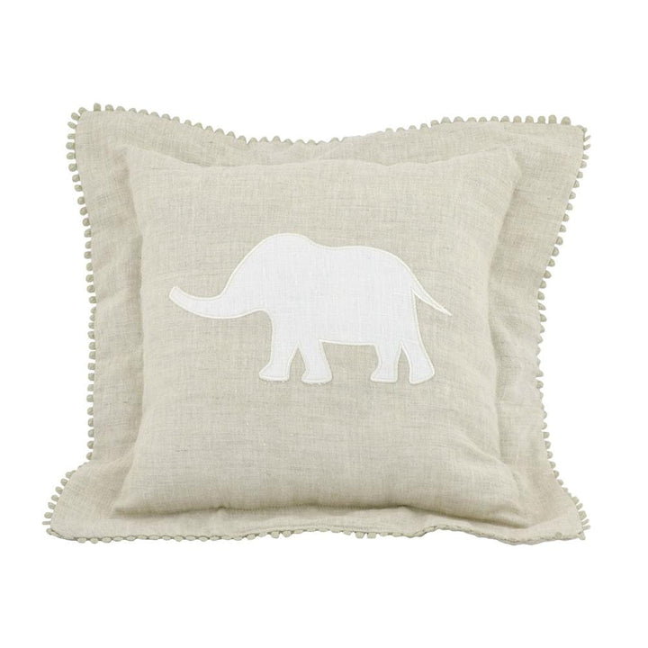 Keepsake Elephant Decorative Pillow-Gerber Childrenswear